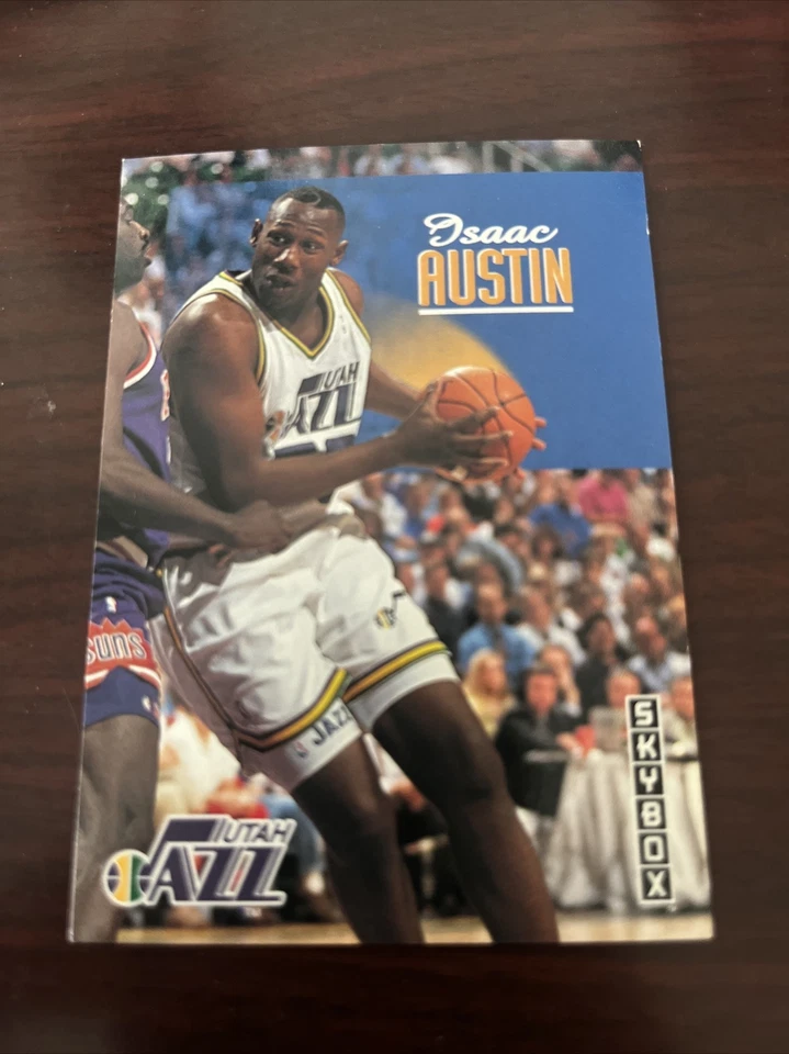 1993 Skybox Isaac Austin #402 Utah Jazz  - Image 1 of 1