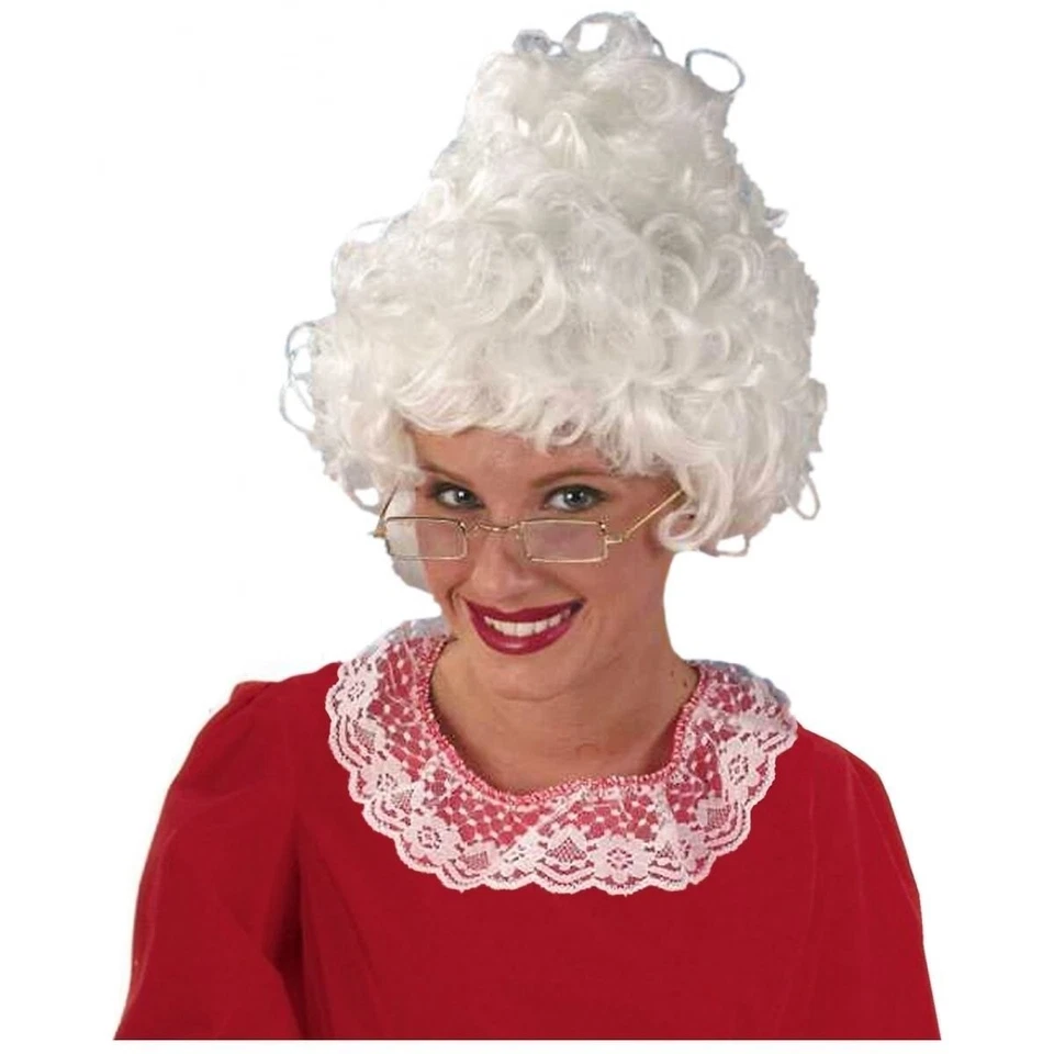 Fun World 5121 Mrs. Claus Wig