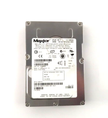Maxtor Atlas 300GB SAS 3.5" 10K 3Gb/s HDD - G8774 - Image 1 of 2