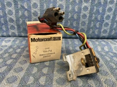 Interruptor de aire acondicionado Ford Fairmont & Maverick 1974 1973-1975 NOS D2DZ-19986-A Foto 1 de 4