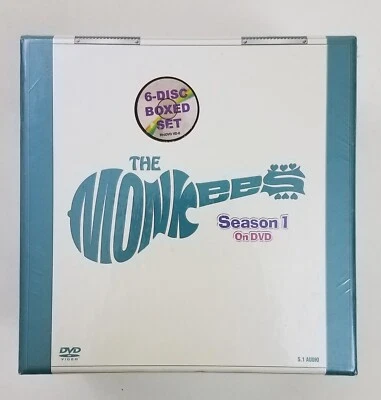 The Monkees Season 1 on DVD 6-Disc Boxed Set 2003 Rhino New Factory Sealed Foto 1 de 4