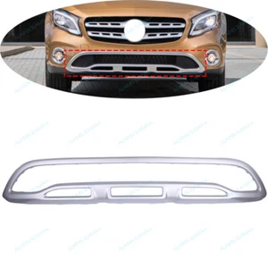 Silver Front Bumper Cover Molding Trim For 2018-20 Mercedes Benz GLA W156 GLA250 - Picture 1 of 4
