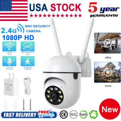 Wireless Security Camera System Outdoor Home 4G Wifi Night Vision Cam 1080P HD