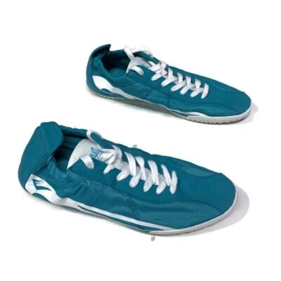 Zapato De Colección Everlast Azul Teal Blanco Parte Superior Baja BOXING Entrenamiento Mujer EE. UU. Talla 10 Foto 1 de 4