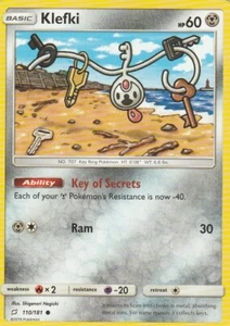 Klefki 110/181 Pokemon TCG Team Up NM/M - Picture 1 of 2