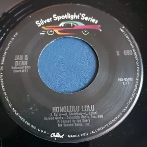 Jan And Dean – Honolulu Lulu / Sidewalk Surfin' (Capitol Records X 093) - Foto 1 di 2