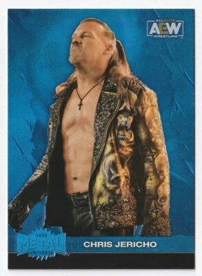 2022 SkyBox Metal Universe AEW Blue Spectrum #18 Chris Jericho - Image 1 of 2