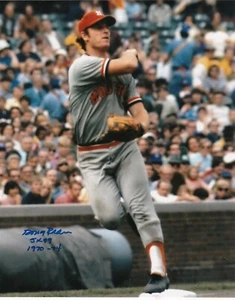 DOUG RADER HOUSTON ASTROS 5 X GOLD GLOVE 1970-74 ACTION SIGNED 8x10 - Picture 1 of 1