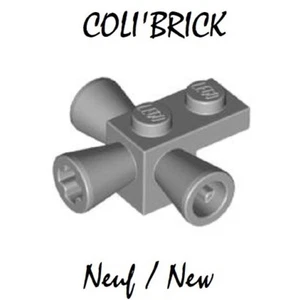 Lego 3963 - 2x Brick 1x1 with 3 loudspeakers - light bluish gray - lot kg NEW - Picture 1 of 1