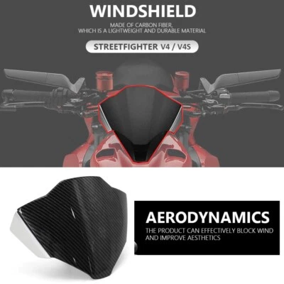 Дефлекторы ветрового стекла для мотоцикла Ducati Streetfighter V4S 2021-2023 - Изображение 1 из 4