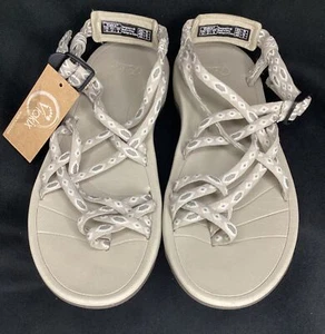 Brand New In Box VIAKIX Size 10 Women’s Hiking Walking Sandals Beige - Picture 1 of 15