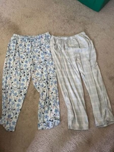 2 paia slip pigiama donna super morbidi di Croft e prestito taglia uno 1X - Foto 1 di 4