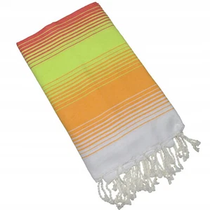 Fouta Hamamtuch Saunatuch Strandtuch Baumwolltuch Badetuch 200x100 cm F03.28 - Bild 1 von 2