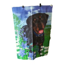 Rottweiler Home Flag Outdoor Indoor Yard Decor Flower Rottie Dog Lover Vertical