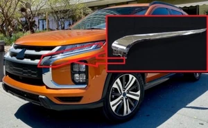 for 2020-22 Outlander Sport RVR front bumper upper chrome trim molding LH driver - Foto 1 di 4