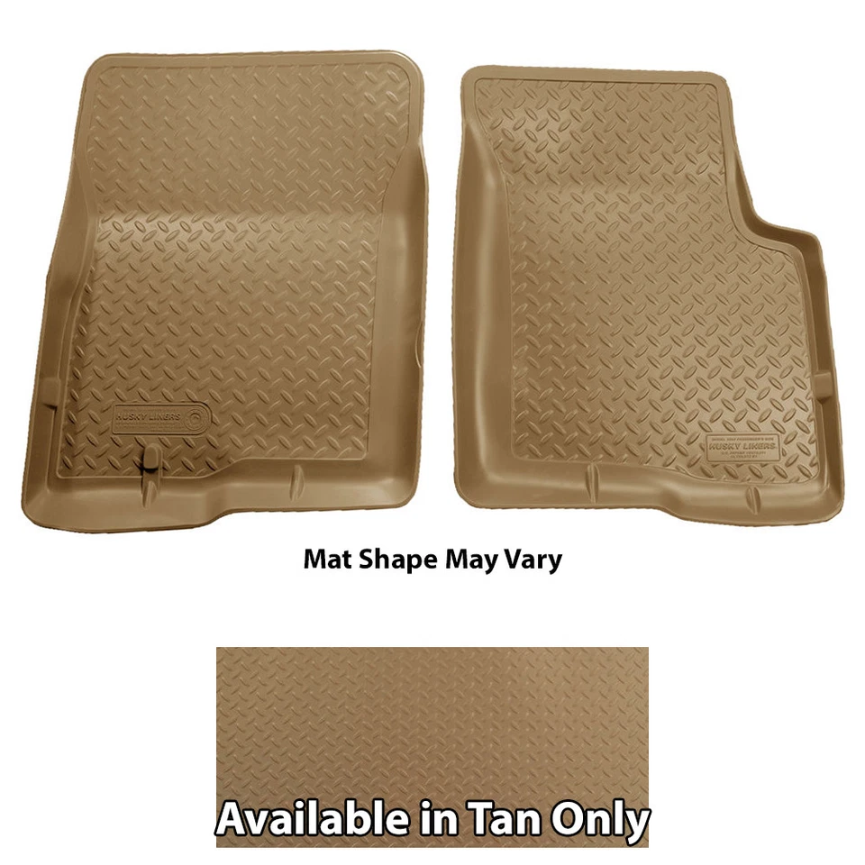 Forros de piso delantero Husky Classic Style Series - Elección de color Foto 1 de 1