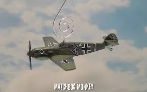 WWII German Bf 109 Messerschmitt Fighter Luftwaffe Werner Molders Plane Ornament - Picture 1 of 12