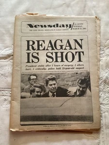 Reagan Is Shot - Newsday Long Island Mar 31, 1991 98 pages - Picture 1 of 5