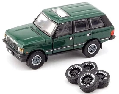 LAND ROVER Range Rover Classic LSE  - darkgreen - BM 1:64 - Immagine 1 di 4