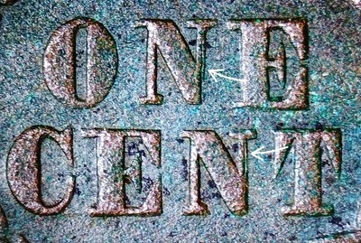 1870 Indian Head Cent Rare Dual Variety DDR/MPD FS-302 - Image 1 of 4