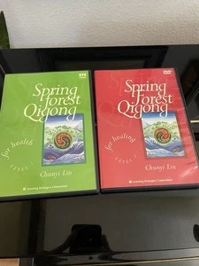 Spring Forest Qigong DVDs Level 1 & 2 Chunyi Lin Healing Technique Lot 2 Volumes - Imagen 1 de 9