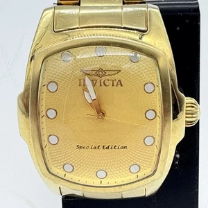 Invicta GRAND LUPAH 15854 Men's Special Ed Watch Gold 47mm Quartz Gold Dial Read - Picture 1 of 14