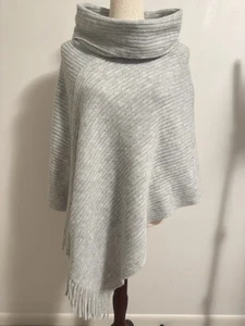 Chicos O/S Schal Poncho Kutte Strick grau Damen  - Bild 1 von 5