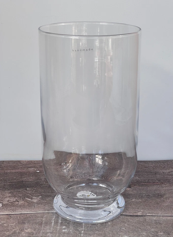 LSA Large Clear Glass Lantern Candle Holder - Image 1 of 2
