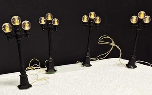 Abteilung 56 Dorfzubehör Boulevard Laternenmasten 4er Set nicht mehr produziert Dez2006 - Bild 1 von 9