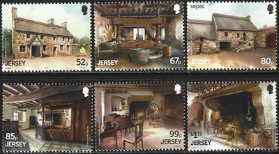 2019 Jersey Sg 2372/2377 Jersey Architecture (3rd series) MNH - Image 1 of 2
