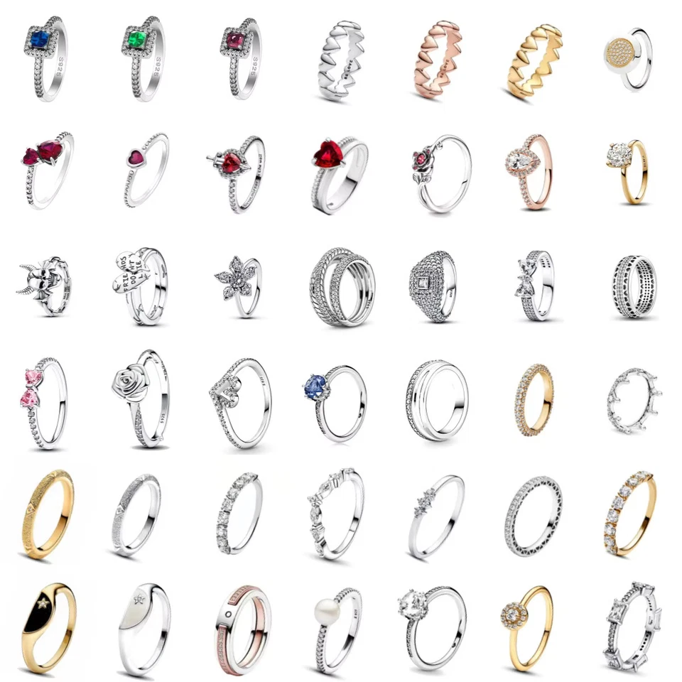 Anillo de mujer en forma de arco y corazón de plata de ley 925, Foto 1 de 1