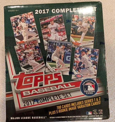 2017 Topps 棒球完整工厂套装系列 1 & 2 700 张卡 Aaron Judge RC — 第 1/4 张图片