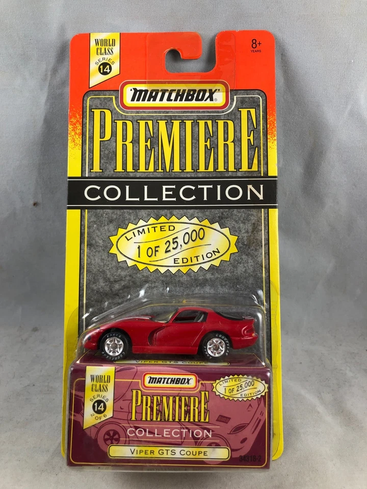 Matchbox Premiere Collection Series 14 Viper GTS Coupe Red - Image 1 of 1