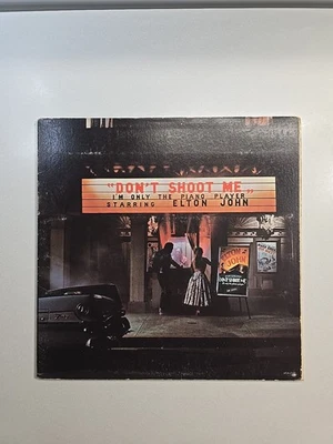 Elton John Don't Shoot Me I'm Only Piano Player Original Vinyl  1973 VG+ CLEAN - Image 1 of 4