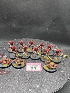 10x Necron Warriors + 3x Scarabs [#71] Well Painted Necrons Warhammer 40K - Picture 1 of 4