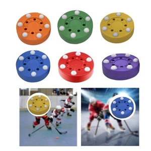 Rollhockey Puck Ausrüstung Geschenk Eishockey Puck für Matchtraining Outdoor - Bild 1 von 42