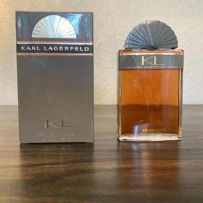 Karl Lagerfeld KL Eau de Toilette 2 OZ Bethco Original Foto 1 de 4