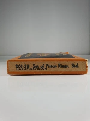 Harley Davidson Nuevo de Lote Antiguo 1938-1952 WL WLA WLC Juego de Anillos 261-38 Foto 1 de 4