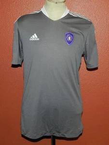 San Antonio Athenians Adidas Soccer Men's Large Gray Jersey USL Women's League - Picture 1 of 8