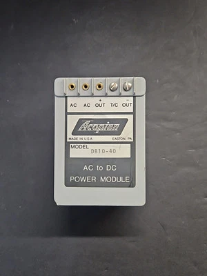Acopian DB10-40 AC to DC Power Module USED Electrical Replacement Part USA Guc - Image 1 of 4
