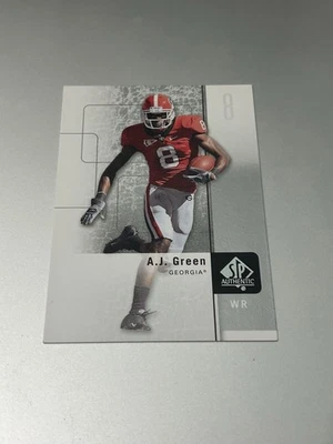 SP Authentic A.J. 2011 Fútbol americano Green Rookie #89 Georgia Bulldogs NCAA Foto 1 de 2