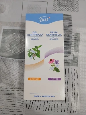 Set Igiene Orale JUST dentifricio Giorno+notte - Immagine 1 di 2