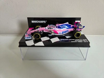 Minichamps 1/43 Racing Point Mercedes RP19 S. Perez - 2019 - 417190011 - Immagine 1 di 4