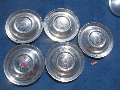 1951 DODGE 15" Wheel Cover Hubcap Set of 5 Original MOPAR - Image 1 of 4