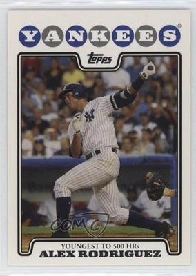 2008 Topps Limited Edition Team New York Yankees Team Set Alex Rodriguez #2 - Image 1 of 2