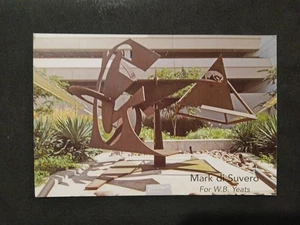 Mark di Suvero For W.B. Yeats DFW Int. Airport Art Vintage Postcard - Picture 1 of 2