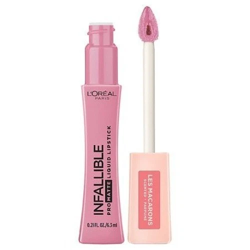 L'Oreal Paris Infallible Pro-Matte Les Macarons Scented Liquid Lipstick, Dose of - Image 1 of 1