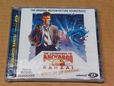 Buckaroo Banzai Motion Picture Soundtrack Enhanced CD Michael Boddicker NEW - Image 1 of 4
