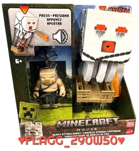 BLAST ATTACK GHAST Minecraft Movie 7" Figure Press To Launch Sounds 2025 New - Picture 1 of 4