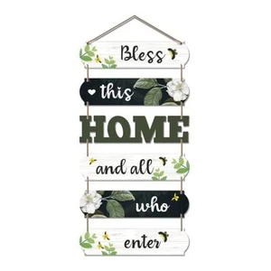 Home Decorative Wall Art MDF Wooden Wall Hanger for Living room Bedroom Gifts - Picture 1 of 4